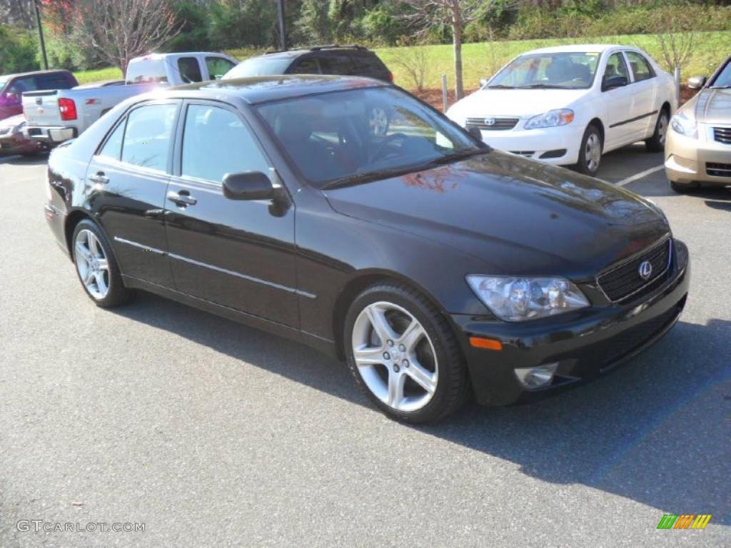 Black Onyx 2005 Lexus IS 300 Exterior Photo #47054166