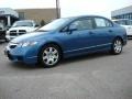 2009 Atomic Blue Metallic Honda Civic LX Sedan  photo #2