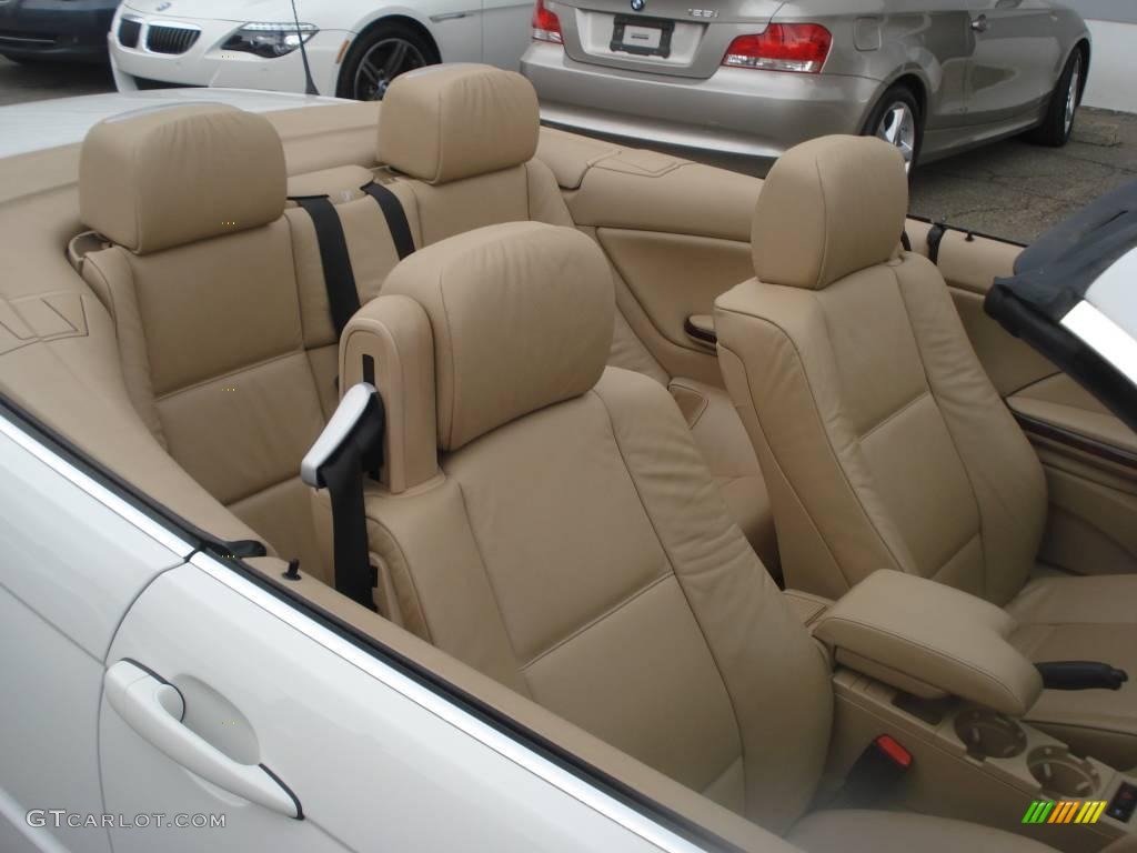 2006 3 Series 325i Convertible - Alpine White / Sand photo #31