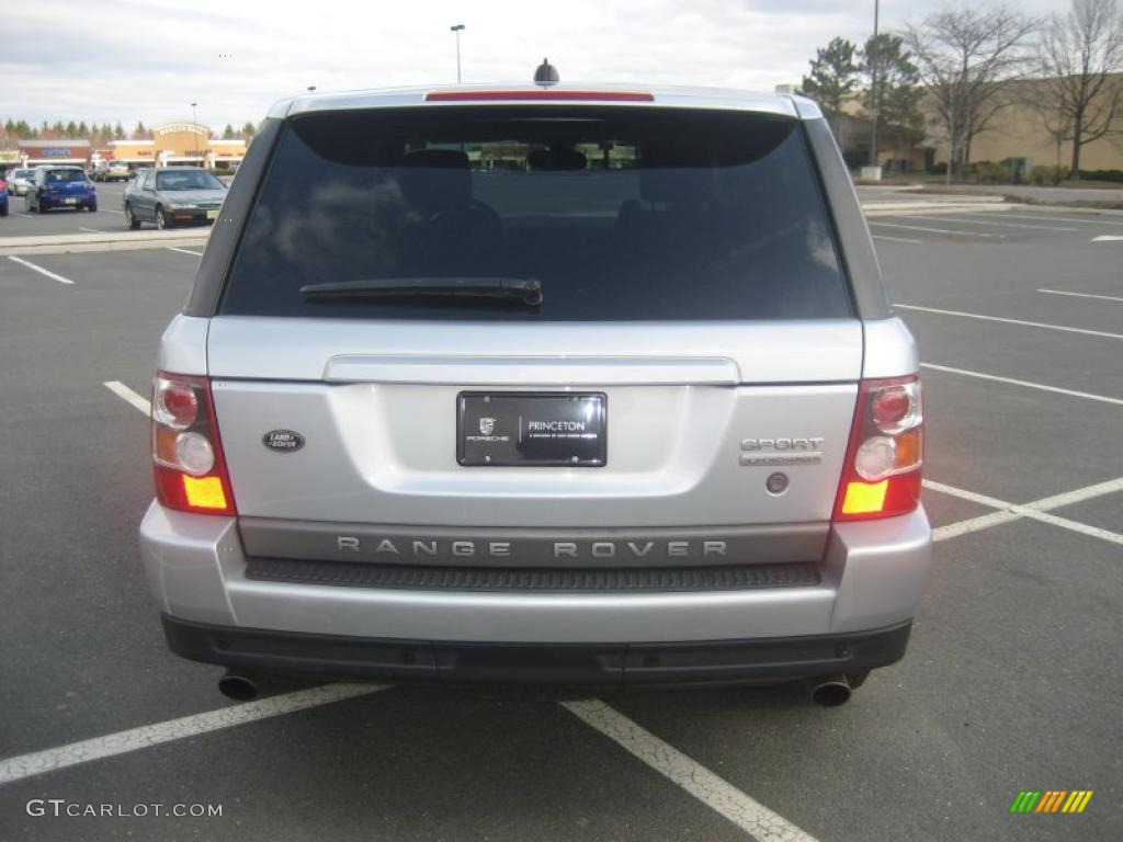 2006 Range Rover Sport Supercharged - Zambezi Silver Metallic / Ebony Black photo #10
