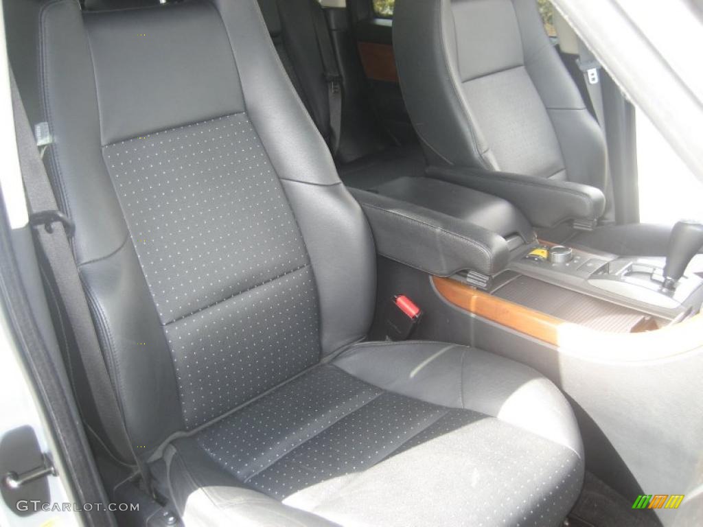2006 Range Rover Sport Supercharged - Zambezi Silver Metallic / Ebony Black photo #21