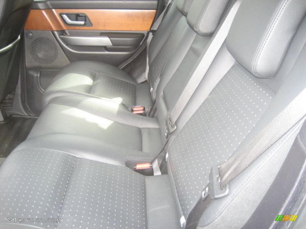 2006 Range Rover Sport Supercharged - Zambezi Silver Metallic / Ebony Black photo #25