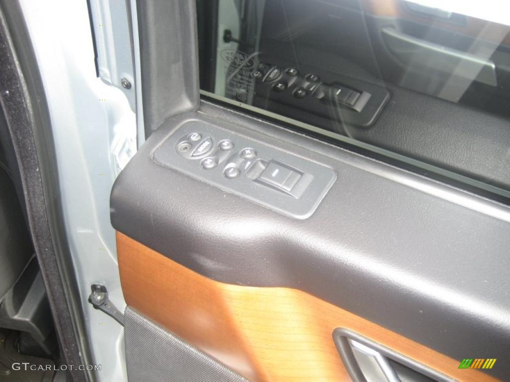 2006 Range Rover Sport Supercharged - Zambezi Silver Metallic / Ebony Black photo #28