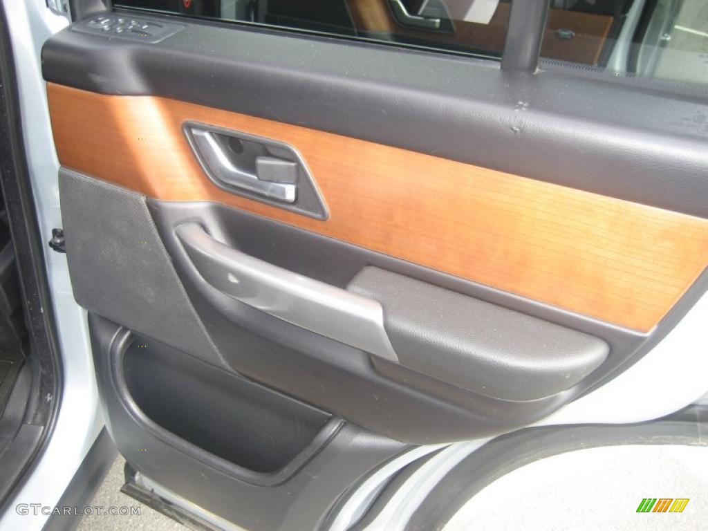2006 Range Rover Sport Supercharged - Zambezi Silver Metallic / Ebony Black photo #30