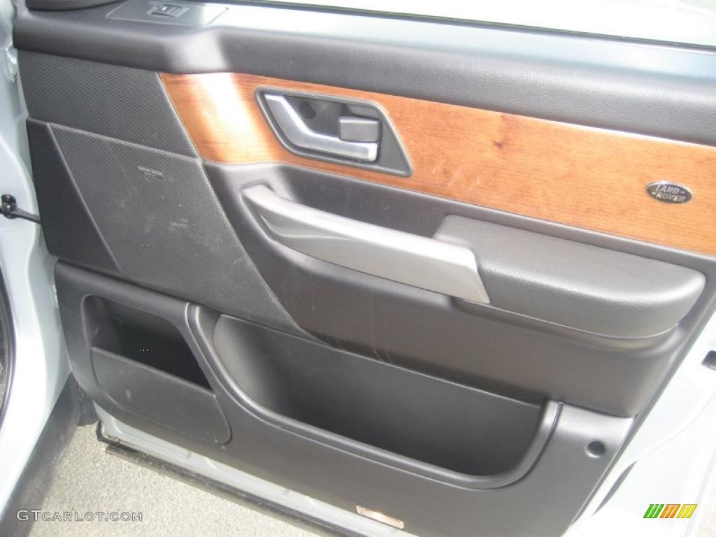2006 Range Rover Sport Supercharged - Zambezi Silver Metallic / Ebony Black photo #31