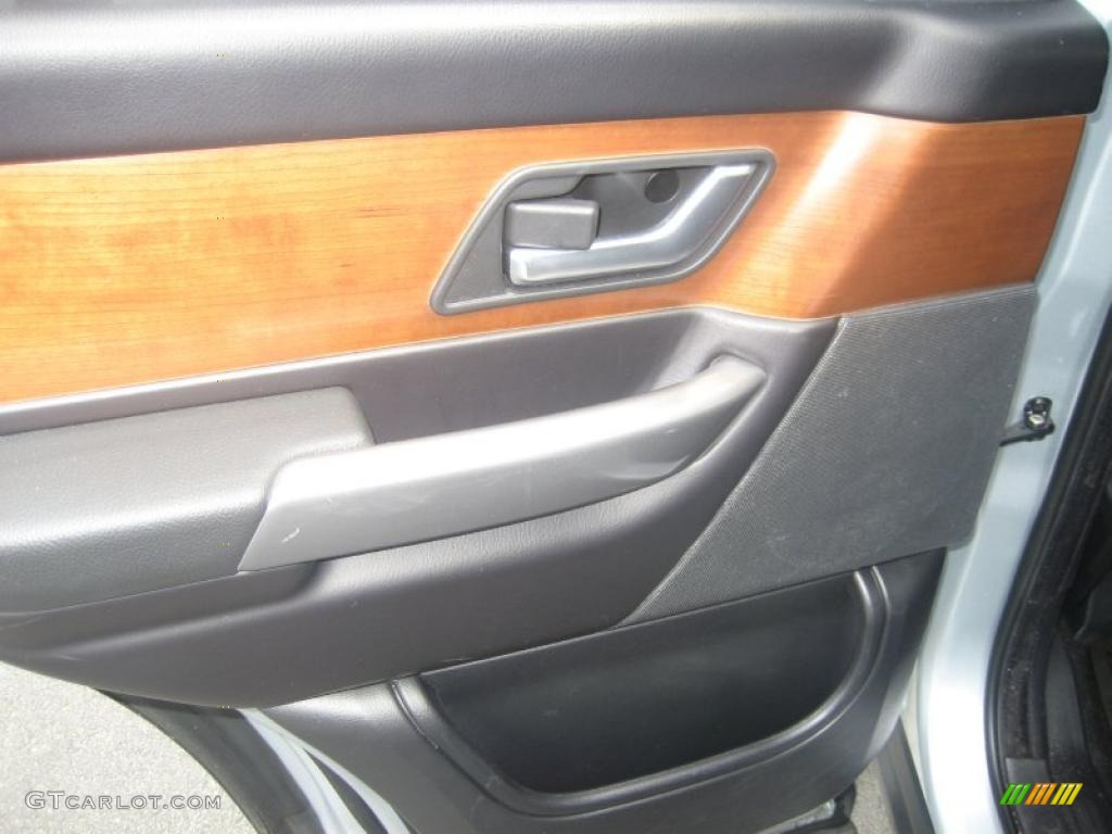 2006 Range Rover Sport Supercharged - Zambezi Silver Metallic / Ebony Black photo #32
