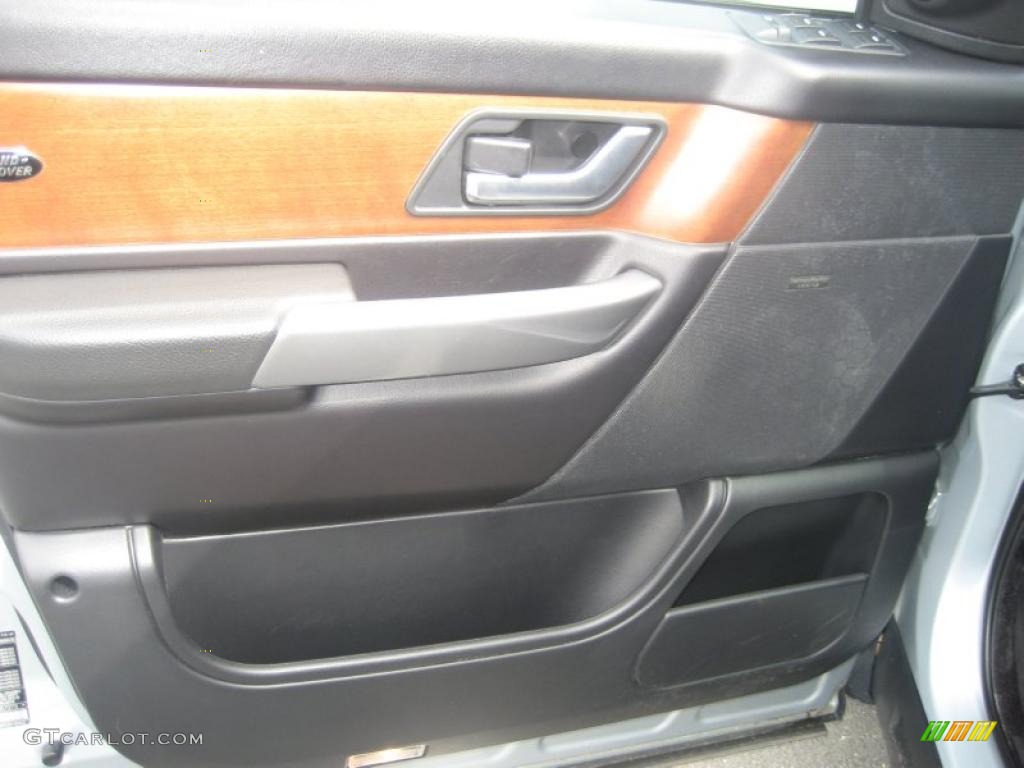 2006 Range Rover Sport Supercharged - Zambezi Silver Metallic / Ebony Black photo #33