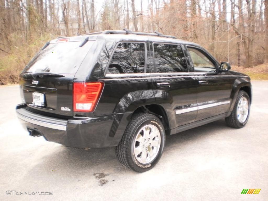 Black 2008 Jeep Grand Cherokee Limited 4x4 Exterior Photo #47055703