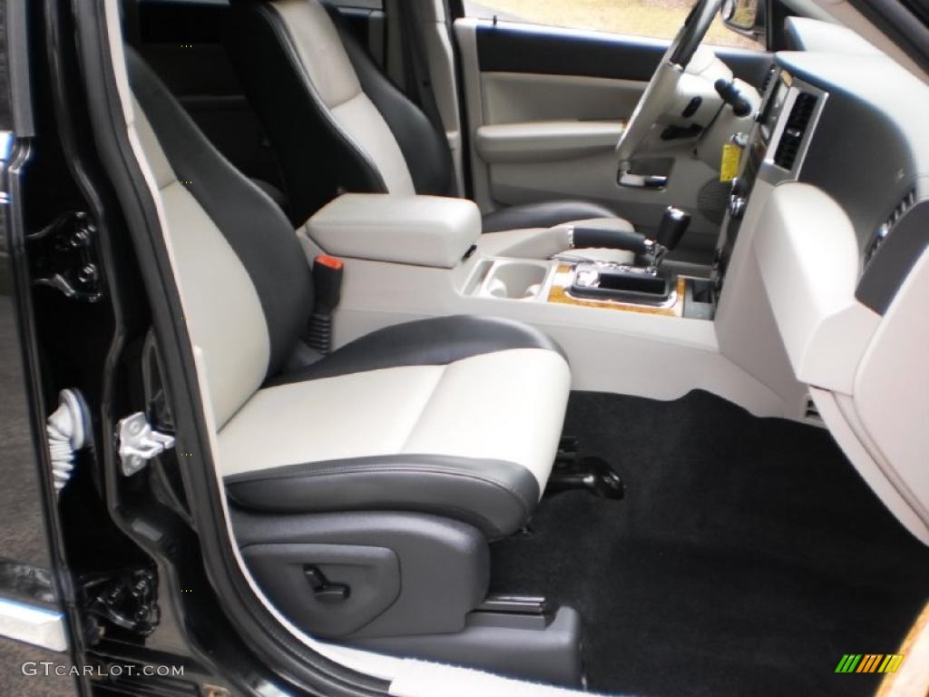 Dark Slate Gray/Light Graystone Interior 2008 Jeep Grand Cherokee Limited 4x4 Photo #47055745