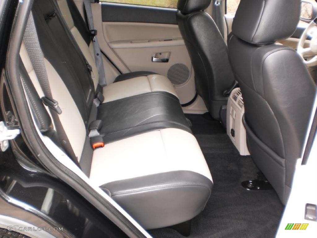 Dark Slate Gray/Light Graystone Interior 2008 Jeep Grand Cherokee Limited 4x4 Photo #47055766