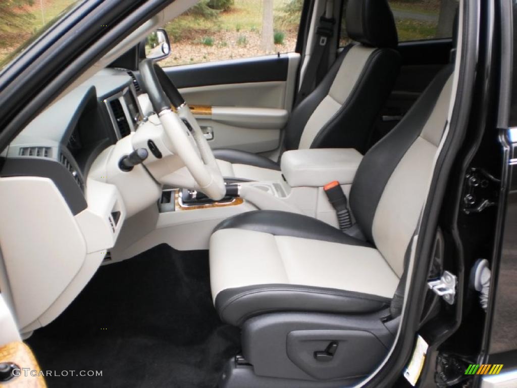 Dark Slate Gray/Light Graystone Interior 2008 Jeep Grand Cherokee Limited 4x4 Photo #47055793