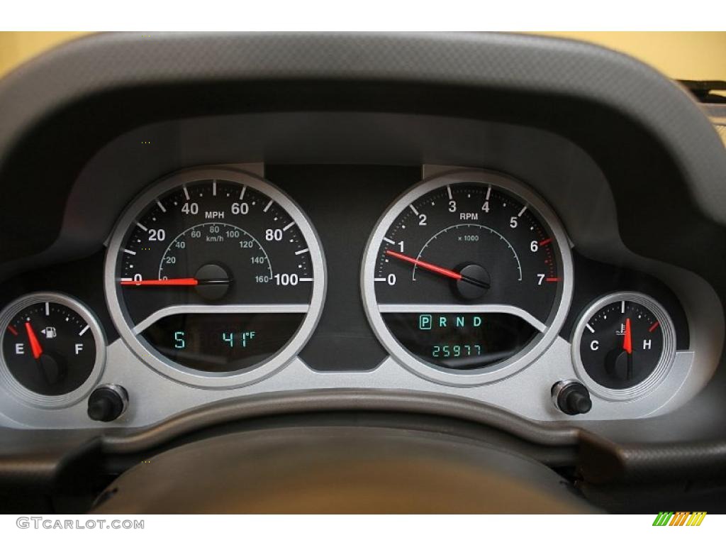 2008 Wrangler Unlimited Sahara 4x4 - Red Rock Crystal Pearl / Dark Khaki/Medium Khaki photo #9