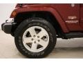 2008 Red Rock Crystal Pearl Jeep Wrangler Unlimited Sahara 4x4  photo #23