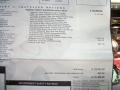 2008 Lexus LS 600h L Hybrid Window Sticker