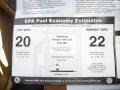 2008 Lexus LS 600h L Hybrid Window Sticker