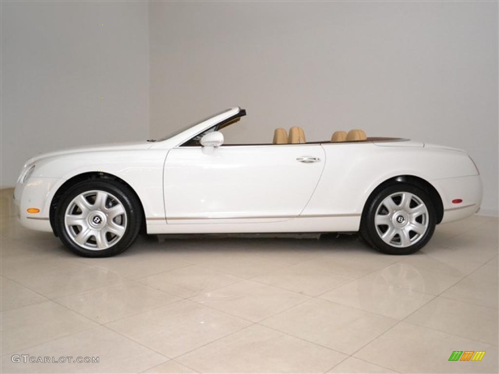 Glacier White 2008 Bentley Continental GTC Standard Continental GTC Model Exterior Photo #47058305