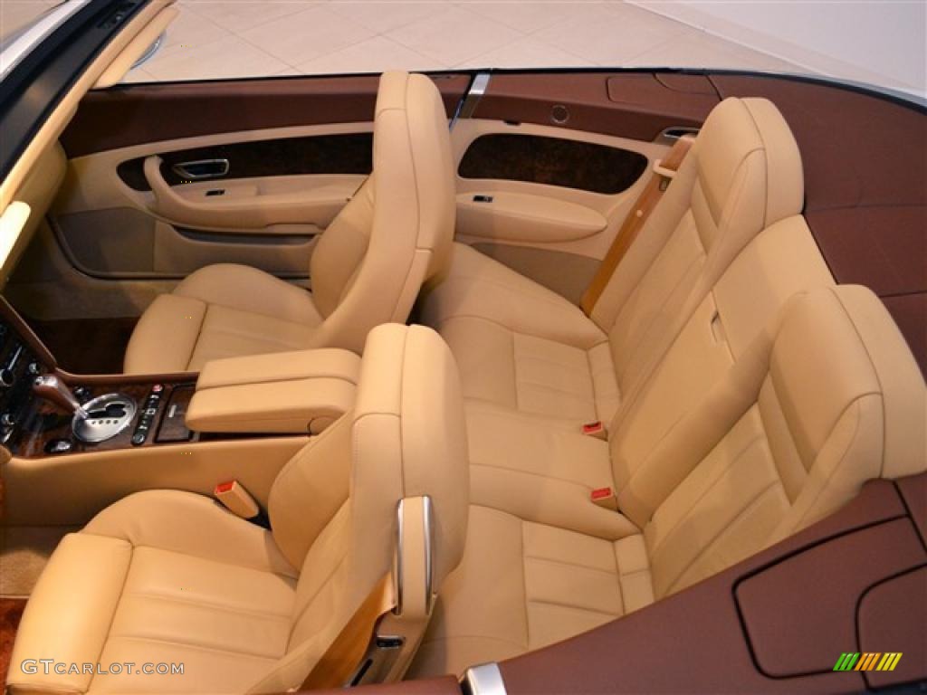 Saffron/Cognac Interior 2008 Bentley Continental GTC Standard Continental GTC Model Photo #47058314