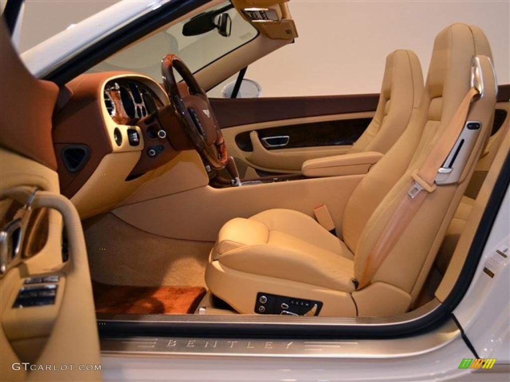 Saffron/Cognac Interior 2008 Bentley Continental GTC Standard Continental GTC Model Photo #47058347