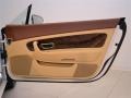 2008 Bentley Continental GTC Saffron/Cognac Interior Door Panel Photo