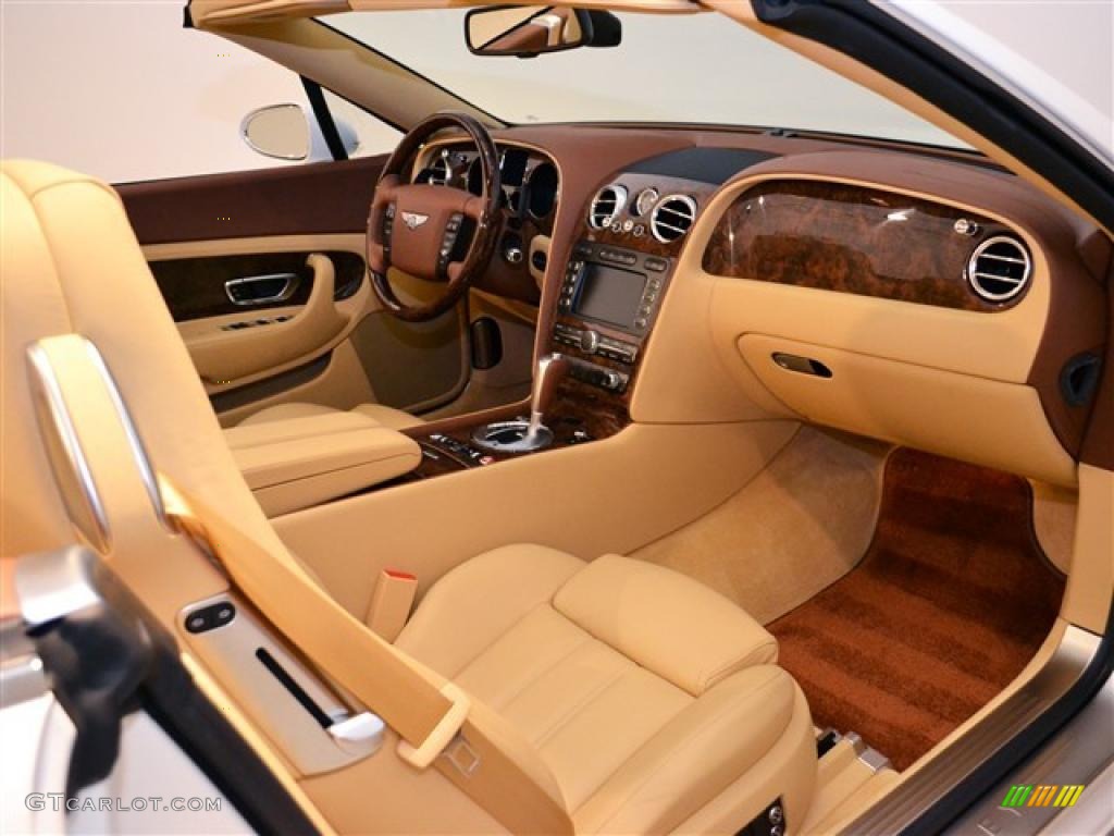 Saffron/Cognac Interior 2008 Bentley Continental GTC Standard Continental GTC Model Photo #47058425
