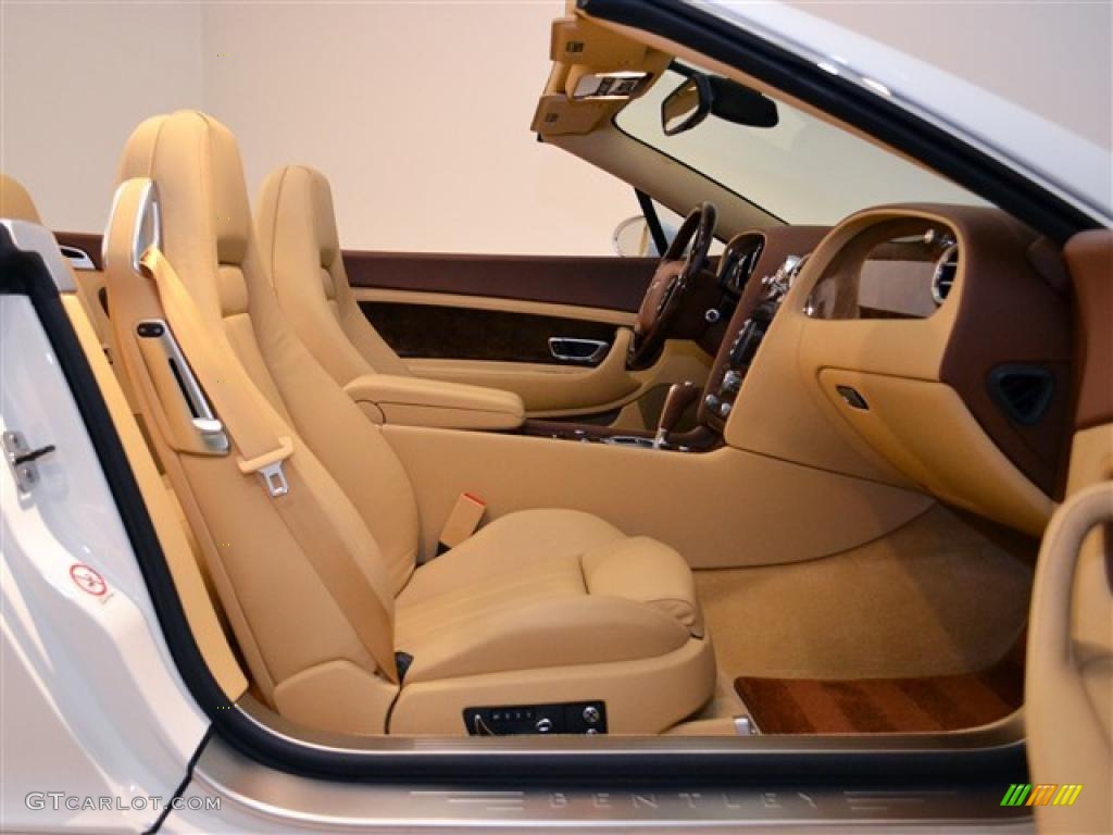 Saffron/Cognac Interior 2008 Bentley Continental GTC Standard Continental GTC Model Photo #47058440