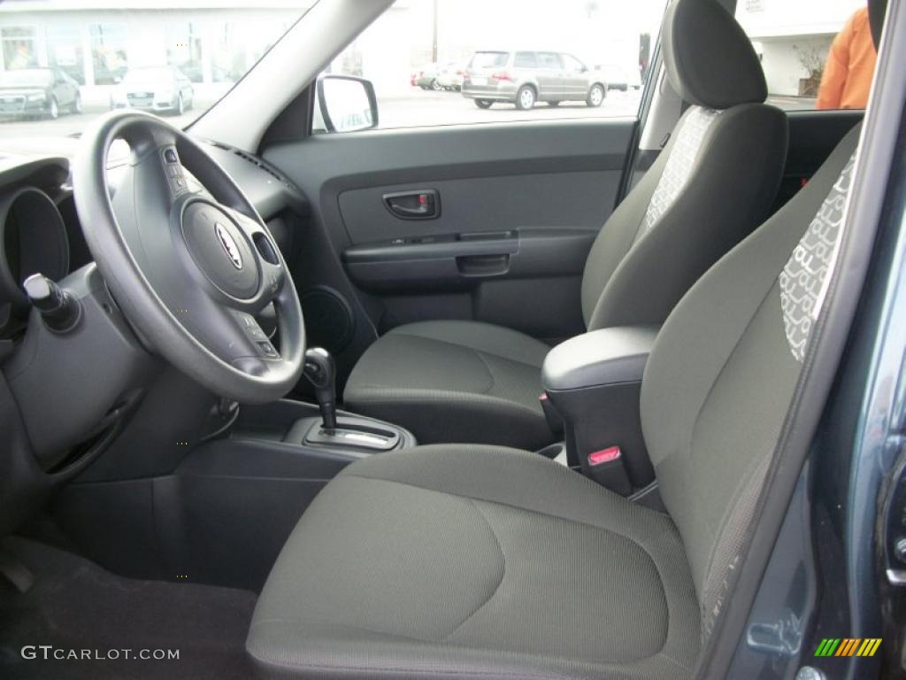 2010 Kia Soul Denim Special Edition Interior Color Photos