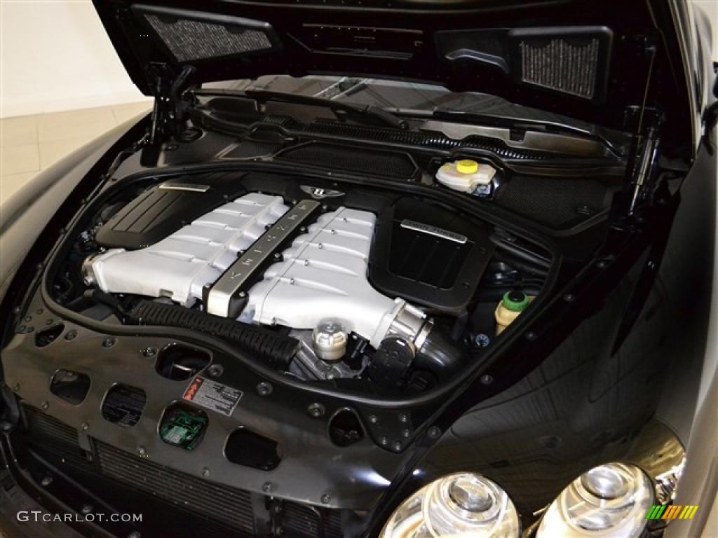 2006 Bentley Continental GT Mulliner 6.0L Twin-Turbocharged DOHC 48V VVT W12 Engine Photo #47059046