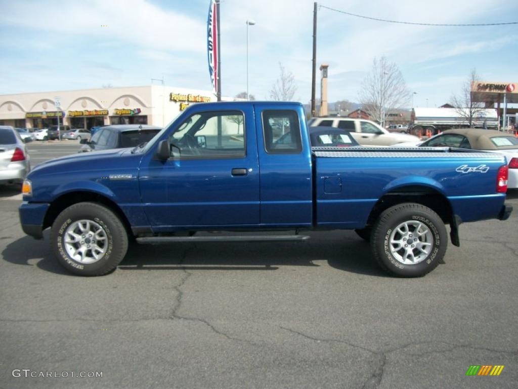 Vista Blue Metallic 2007 Ford Ranger XLT SuperCab 4x4 Exterior Photo #47059166