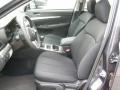 Off Black 2011 Subaru Outback 2.5i Wagon Interior Color