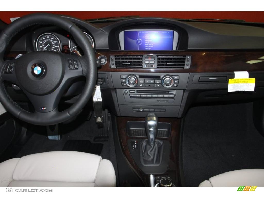 2011 3 Series 335i Convertible - Alpine White / Oyster/Black Dakota Leather photo #5