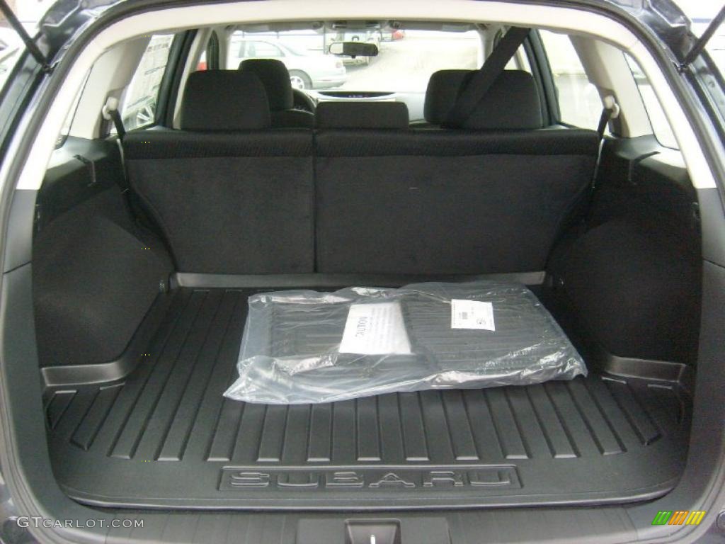 2011 Outback 2.5i Wagon - Graphite Gray Metallic / Off Black photo #16