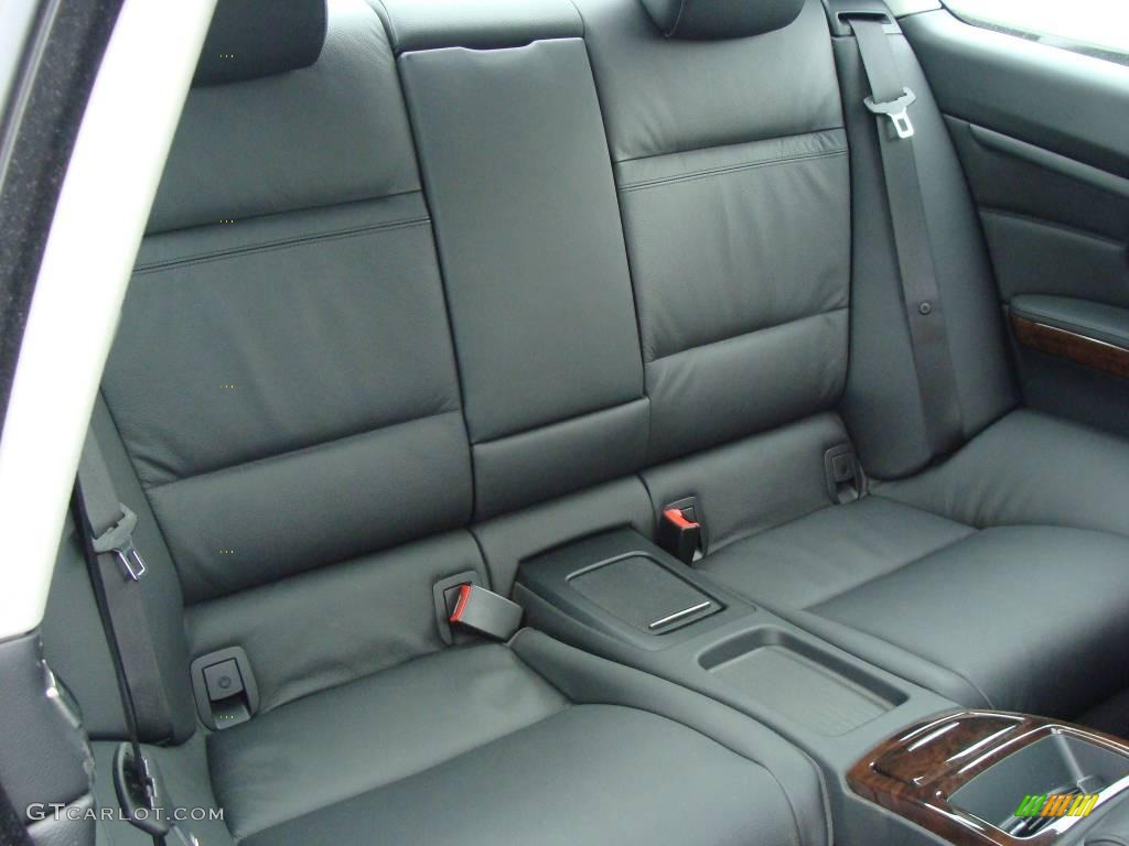 2007 3 Series 335i Coupe - Jet Black / Black photo #9
