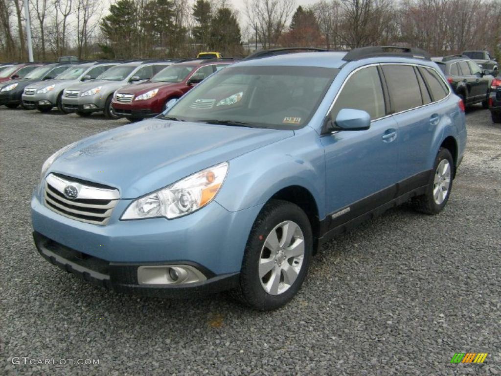 Sky Blue Metallic 2011 Subaru Outback 2.5i Premium Wagon Exterior Photo #47059787