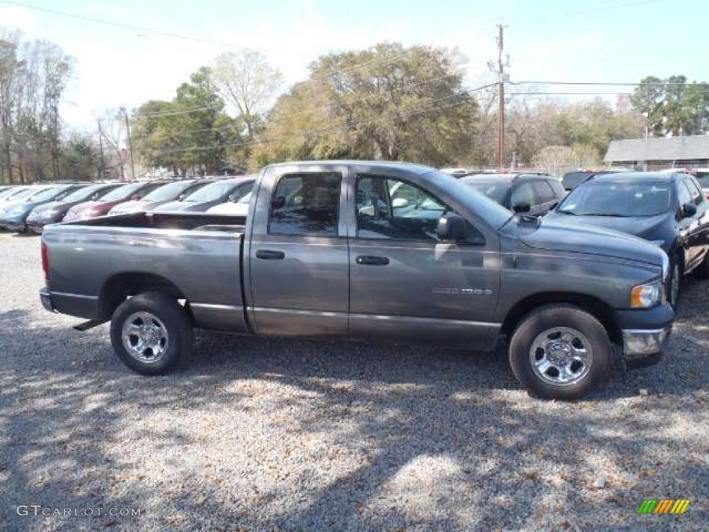 2005 Ram 1500 ST Quad Cab - Mineral Gray Metallic / Dark Slate Gray photo #3