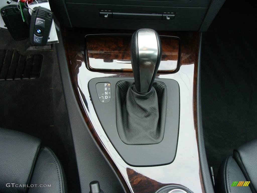 2007 3 Series 335i Coupe - Jet Black / Black photo #13