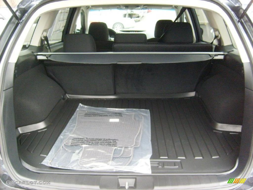 2011 Outback 2.5i Premium Wagon - Graphite Gray Metallic / Off Black photo #15