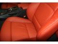 Coral Red/Black Dakota Leather Interior Photo for 2011 BMW 3 Series #47060300