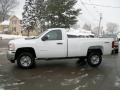 2011 Summit White Chevrolet Silverado 2500HD Regular Cab 4x4  photo #38