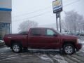 2008 Deep Ruby Metallic Chevrolet Silverado 1500 LT Crew Cab 4x4  photo #4