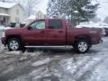 2008 Deep Ruby Metallic Chevrolet Silverado 1500 LT Crew Cab 4x4  photo #8