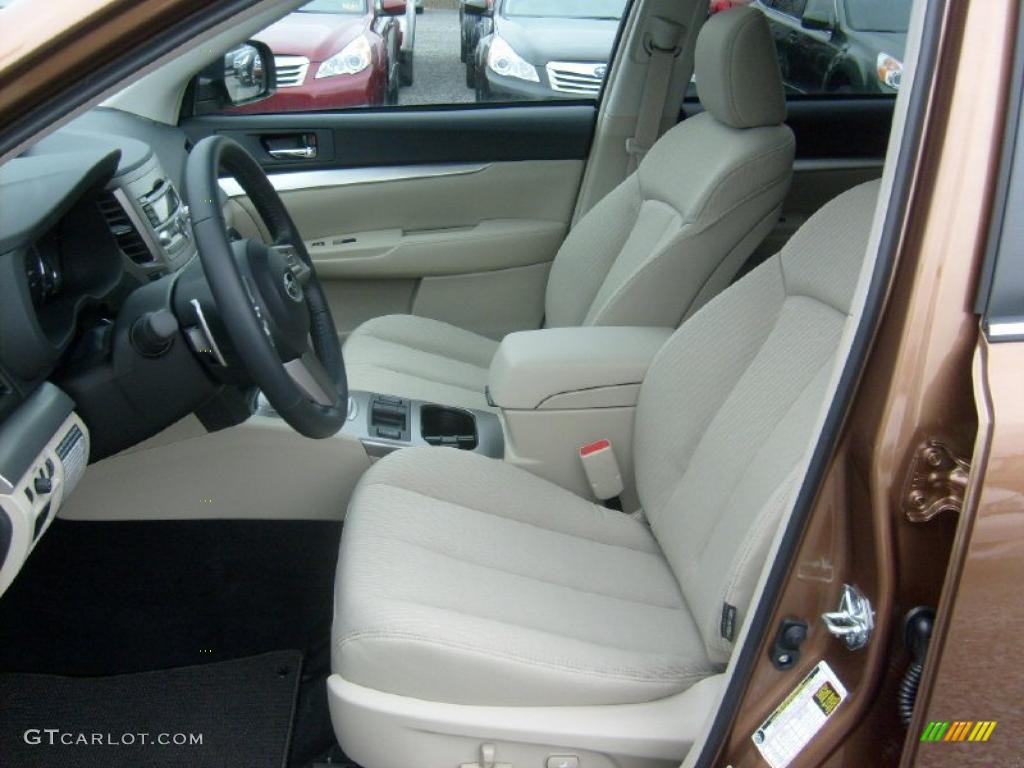 Warm Ivory Interior 2011 Subaru Outback 2.5i Premium Wagon Photo #47060639