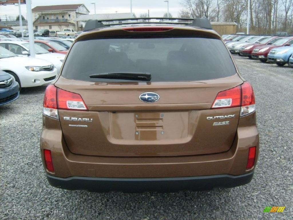 2011 Outback 2.5i Premium Wagon - Caramel Bronze Pearl / Warm Ivory photo #9