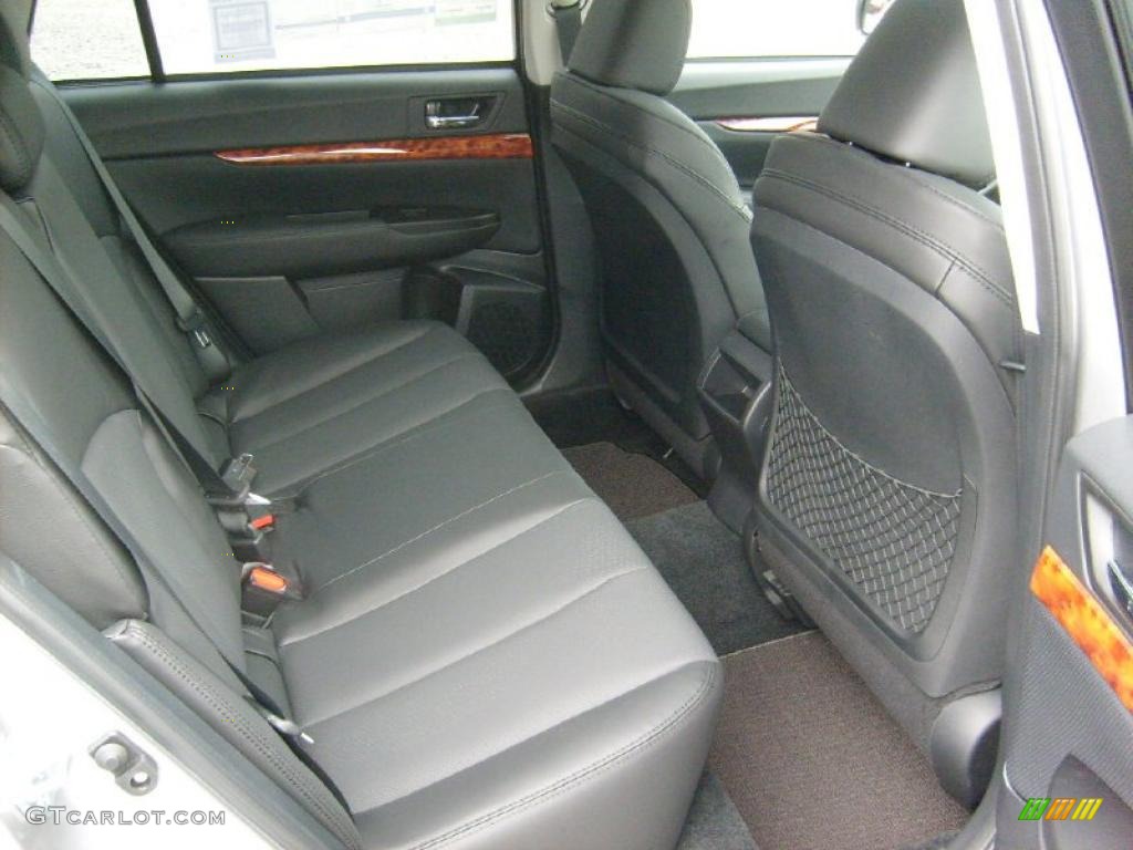 Off Black Interior 2011 Subaru Outback 2.5i Limited Wagon Photo #47061146