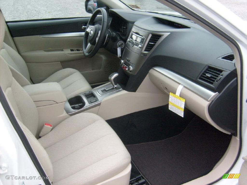 Warm Ivory Interior 2011 Subaru Outback 2.5i Premium Wagon Photo #47061632