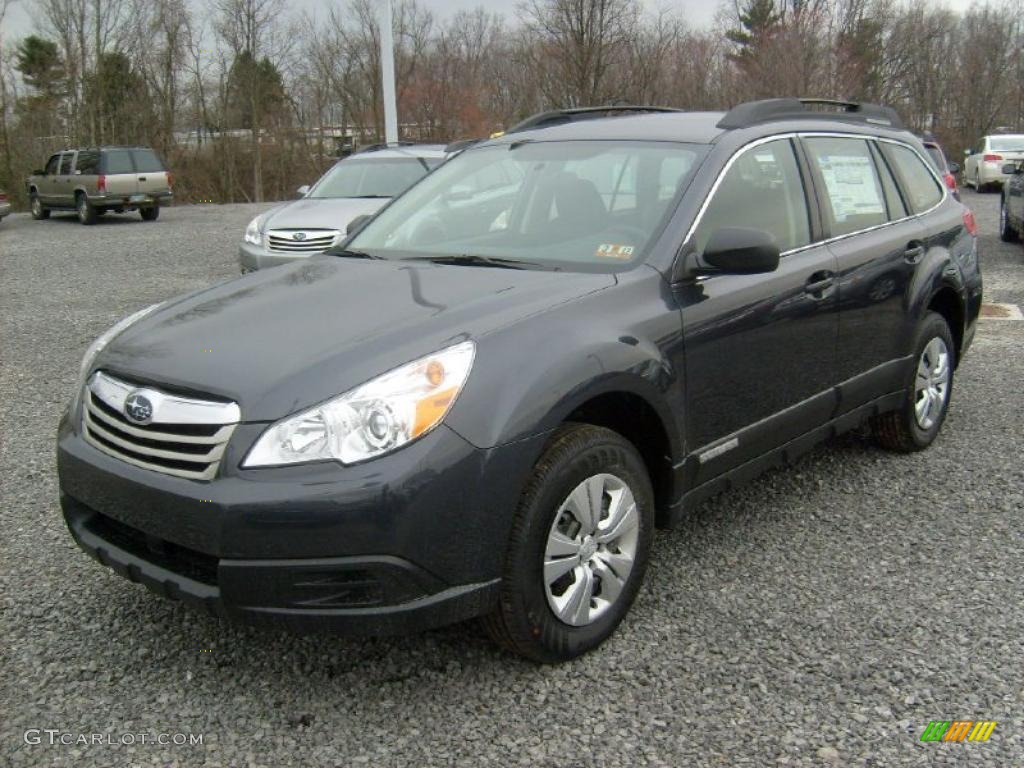Graphite Gray Metallic 2011 Subaru Outback 2.5i Wagon Exterior Photo #47061962