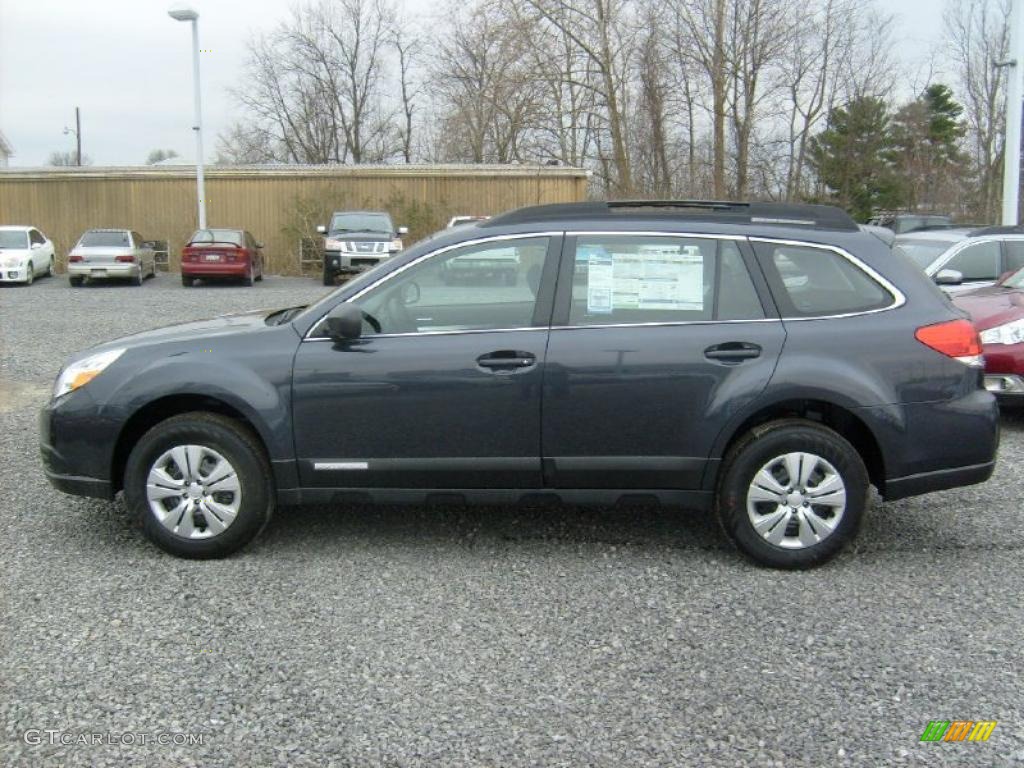 Graphite Gray Metallic 2011 Subaru Outback 2.5i Wagon Exterior Photo #47061977