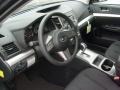 Off Black 2011 Subaru Outback 2.5i Wagon Interior Color