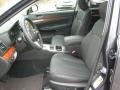 Off Black 2011 Subaru Outback 2.5i Limited Wagon Interior Color