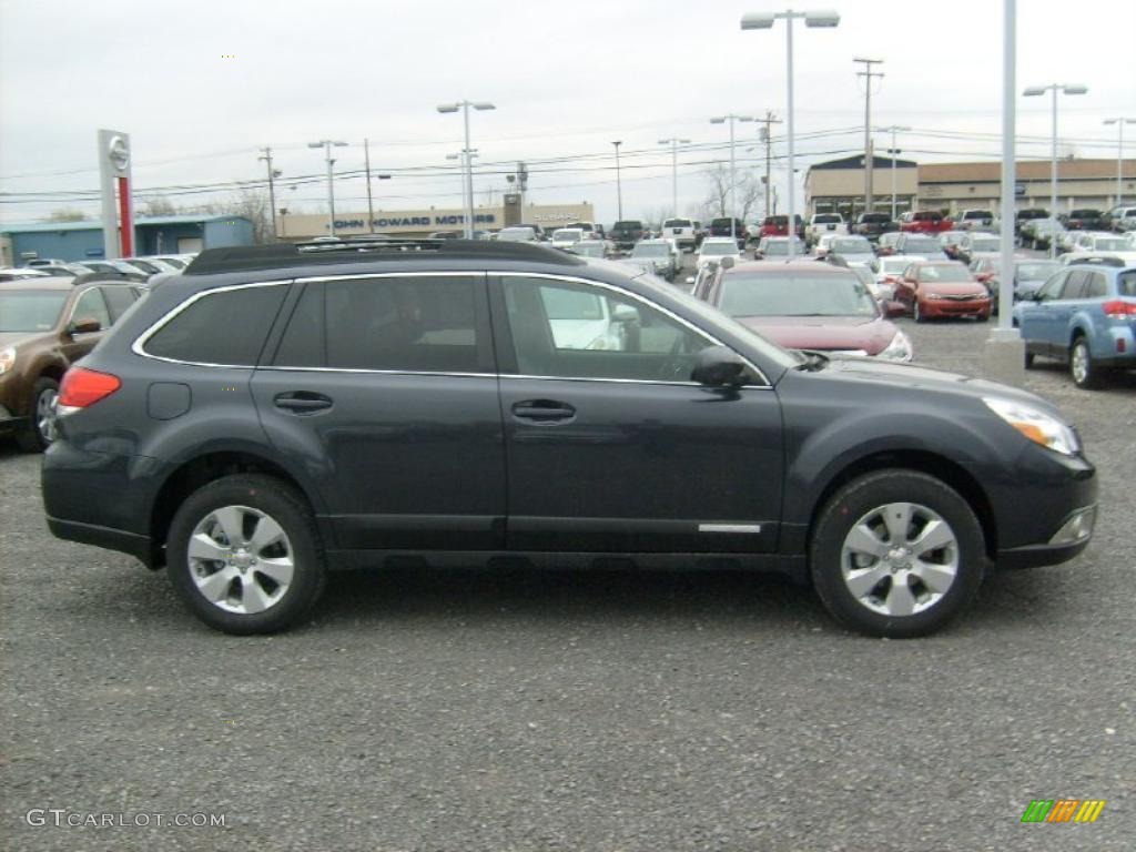 Graphite Gray Metallic 2011 Subaru Outback 2.5i Limited Wagon Exterior Photo #47062340