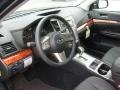 Off Black 2011 Subaru Outback 2.5i Limited Wagon Interior Color